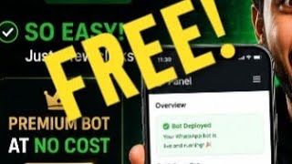 DEPLOY YOUR OWN WHATSAPP BOT FOR FREE IN 5 MINUTES! 