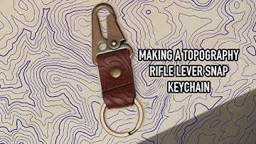Making a LEATHER KEYCHAIN with a GLOWFORGE #asmr