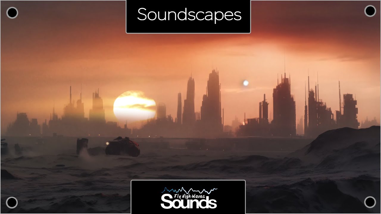 Cyberpunk Winter Sci-Fi Dystopian Ambient Vaporwave Soundscapes