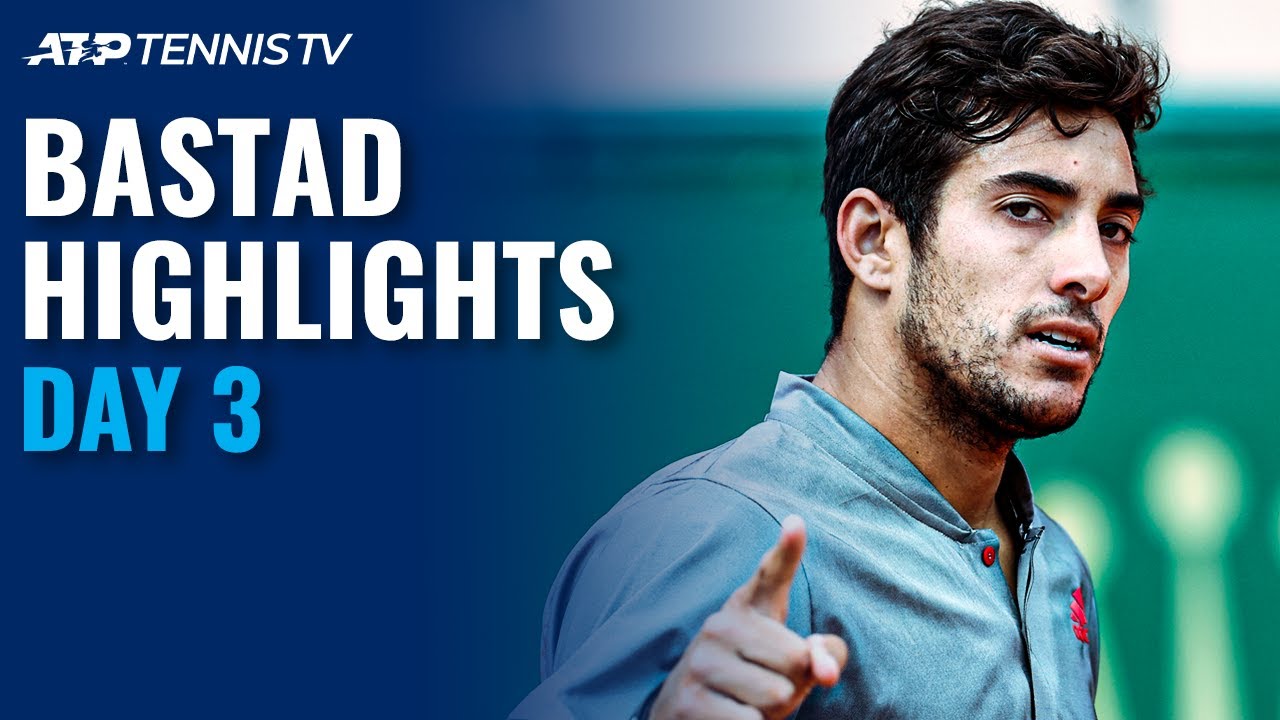 Garin Starts Campaign; Cecchinato & Coria Battle | Bastad 2021 Day 3 Highlights