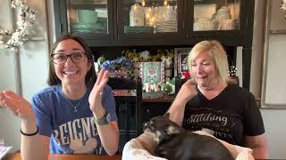 Flosstube #300: Priscilla & Chelsea-The Real Housewives of Cross Stitch