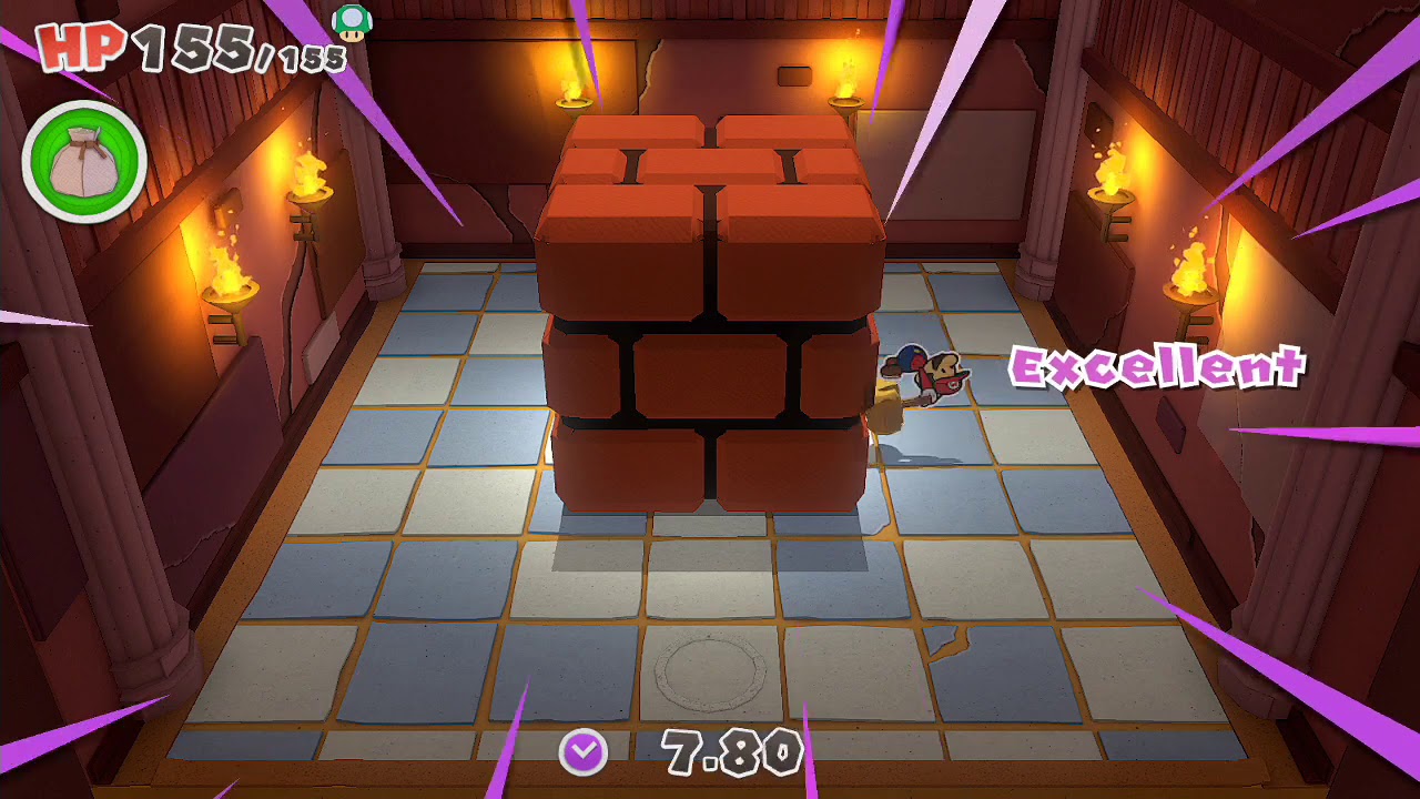 Paper Mario Origami King - How To Beat The Trial Of Power (Quick Tips)