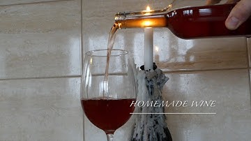 8. Homemade wine: bottling and corking