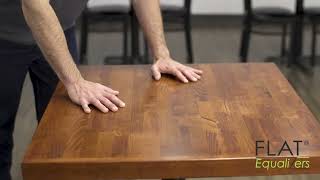 ZAP FLAT Equalizers – Say Goodbye to Wobbly Tables! 🚫🔄