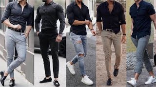 The Perfect Outfit Black Shirt Combination Pants Ideas