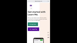 How to Signup, Login and practice exams on Learn Me screenshot 4