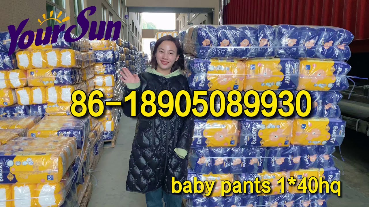 Chinese Brand baby diaper hot sales in Cambodia Market 