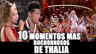 Top 10 momentos que dejaron ridiculizada a Thalía con el paso del tiempo