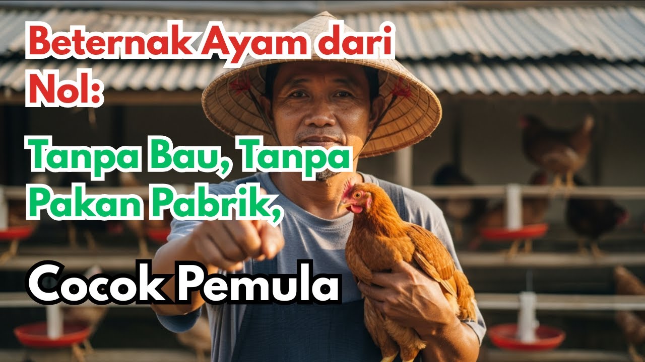 Beternak Ayam dari Nol: Tanpa Bau, Tanpa Pakan Pabrik, Cocok Pemula