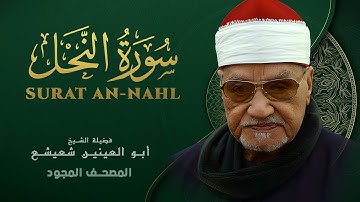 ما تيسر من سورة النحل - من روائع الشيخ أبو العينين شعيشع - Surat An-Nahl - abu elainain shuisha