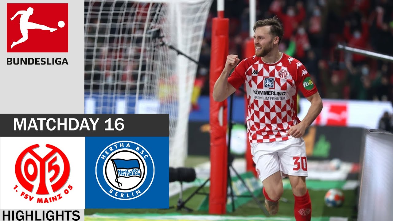 Mainz vs Hertha Berlin 4-0 Highlights | Bundesliga - 2021/2022