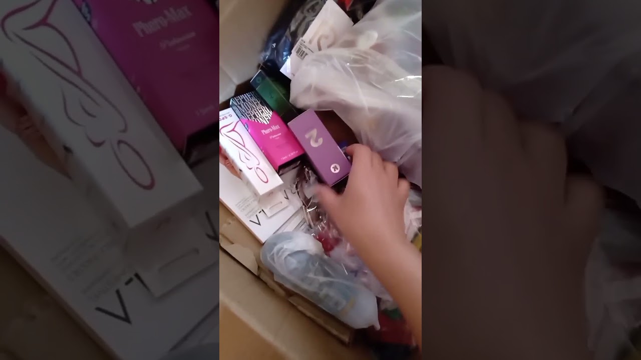 Caixa de novidades sexshop