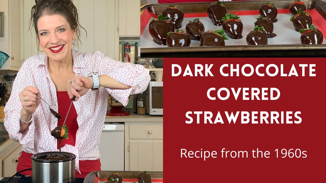 Chocolate-covered Strawberries Invented 1960s Source