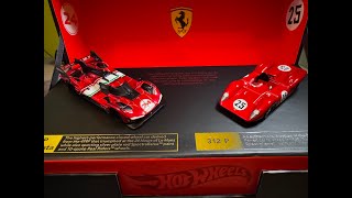 Hot Wheels x Ferrari Heritage Set. Unboxing and review