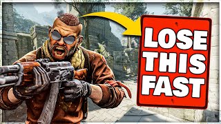 THIS STUPID CS2 PLAYER WANTED TO LOSE FAST (Toxic) 😡