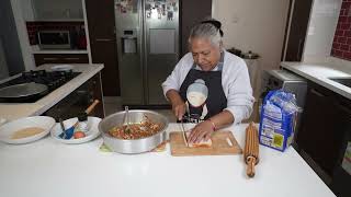 Making tinned fish rolls with bread in the air fryer - a throwback to a very old recipe