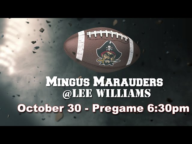 Oct 30: Mingus Football at Lee Williams