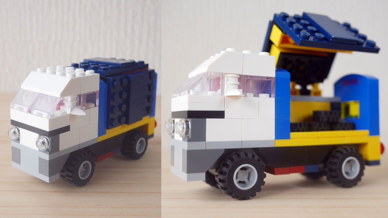 Building A Simple Lego Truck Using Classic レゴ トラックの作り方 Youtube