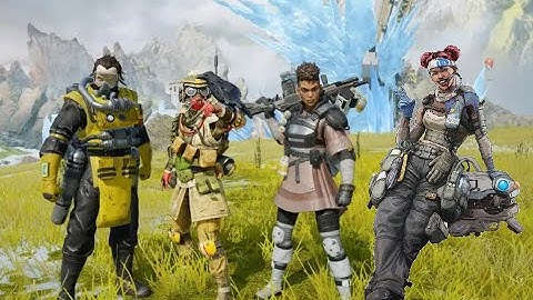 Apex Legends - Another Apex Glitch or Are Respawn Working on Quads somewhere in the background?