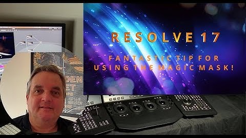 Great Tip For Using The Magic Mask in Resolve 17!