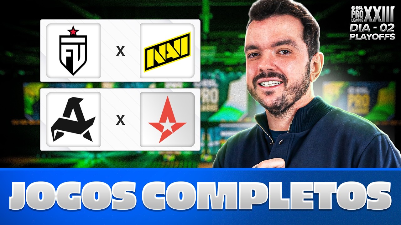 SEMIFINAIS  - ESL PRO LEAGUE SEASON 23  - !socio - Siga  @Gaules nas redes sociais!