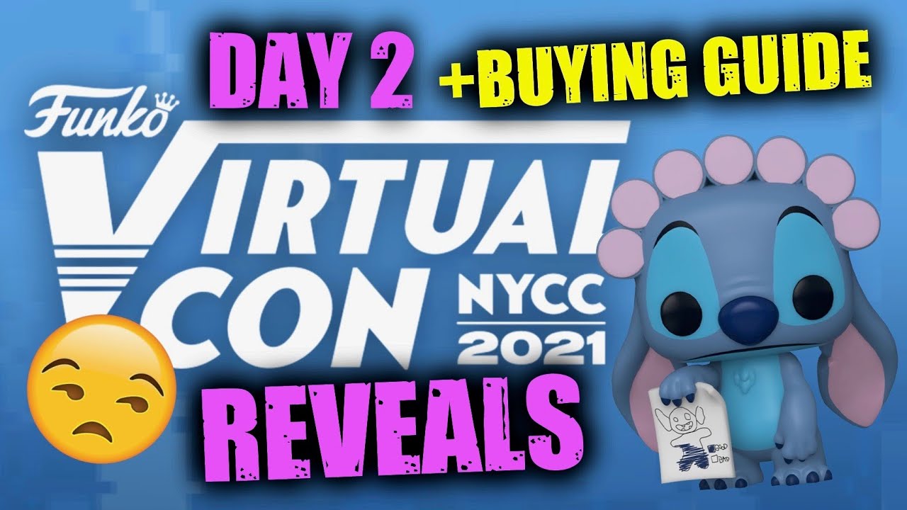 Funko Virtual Con NYCC 2021 Exclusive Reveals - Day 2 + Buying Guide and Sticker Guide
