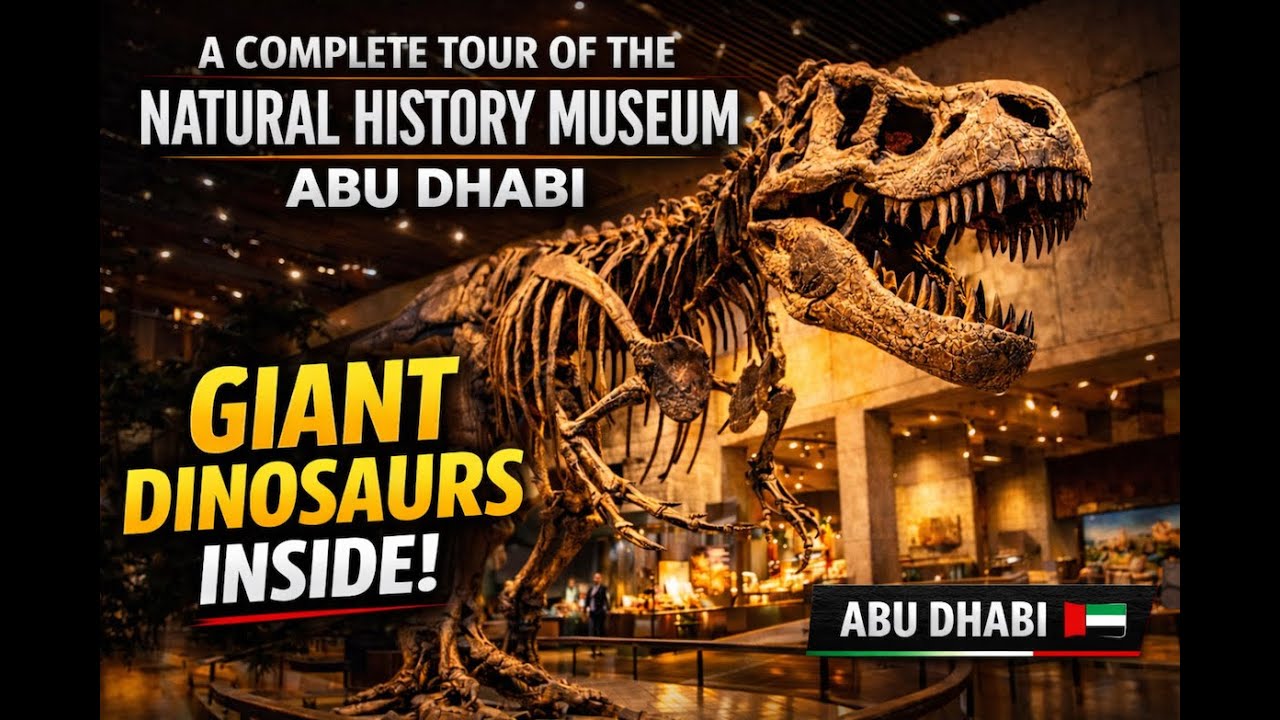 A Complete Tour of the Natural History Museum Abu Dhabi | Saadiyat Island