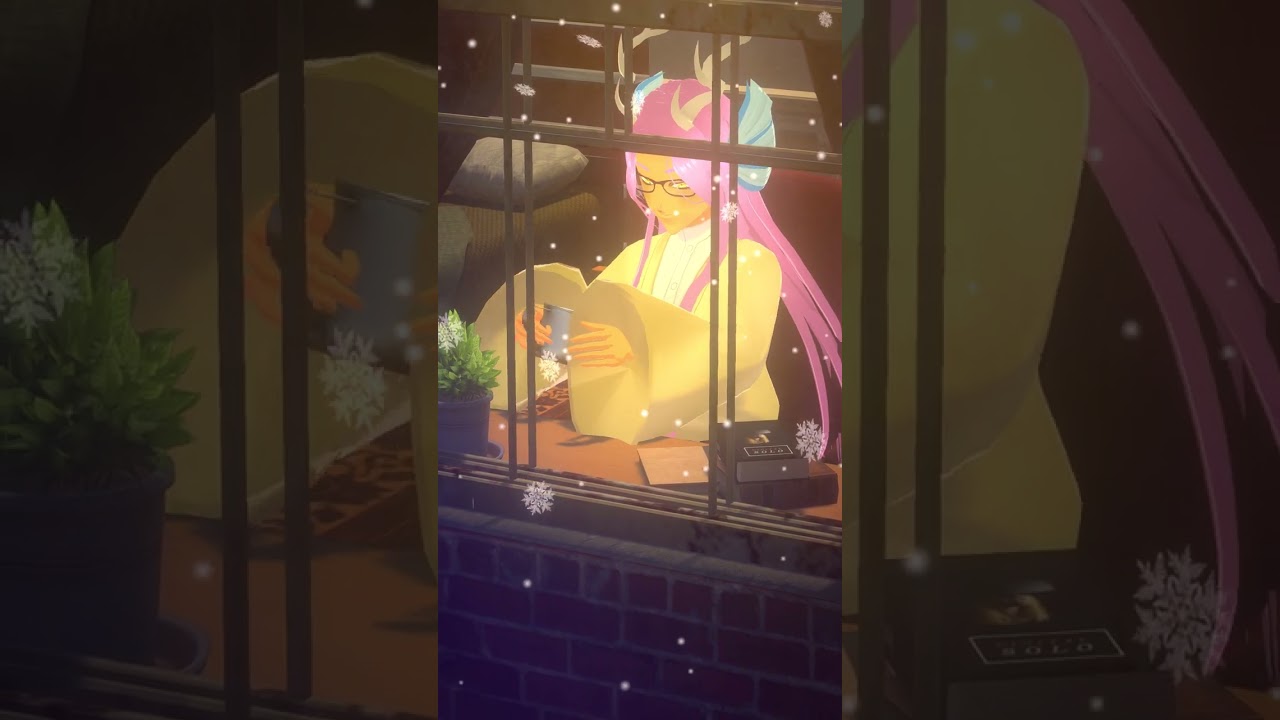 Cozy winter ☕❄️ #varkshorts #vtuber | MYViki