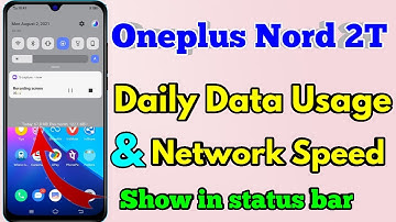 oneplus nord 2t daily data usage kaise dekhe | oneplus nord 2t daily data use