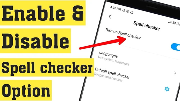 How to Disable Auto Correction & Spell Checker in Android Phone 2020