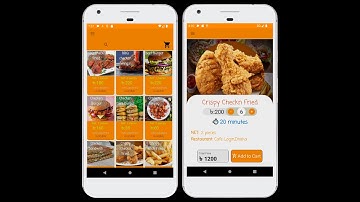 Online Food Ordering System Android Application Project Using Java