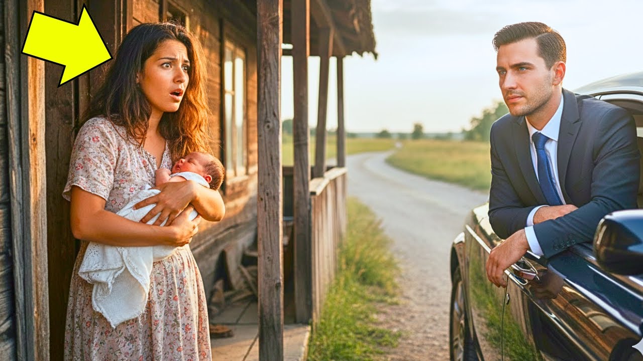 O femeie săracă găsește un bebeluș abandonat; zile mai târziu, un Rolls-Royce oprește la coliba ei