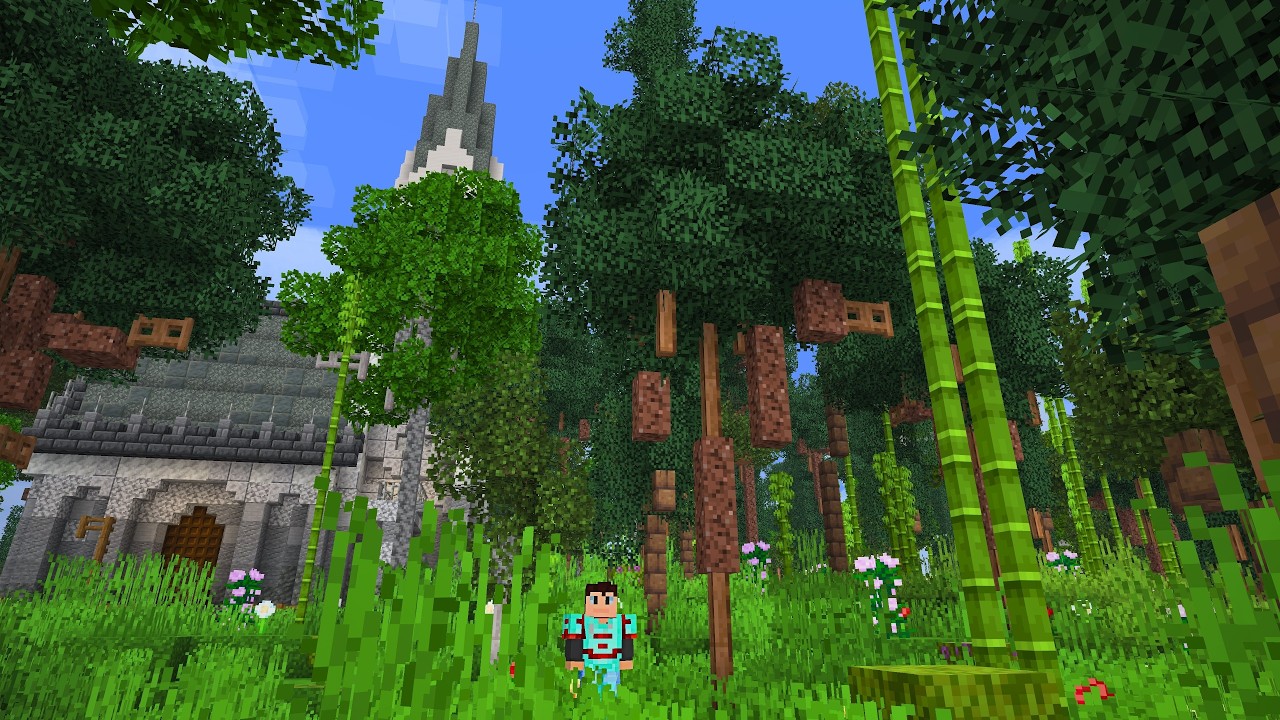I Built an Entire Custom Forest in 100 Days - YouTube