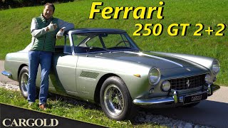 Ferrari 250 GT 2+2, 1962, einer der schönsten Gran Turismos der Zeitgeschichte. V12 Colombo Sound