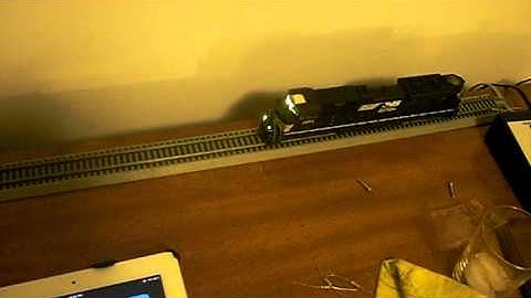 MTH HO Scale SD70M-2 SoundTraxx Tsunami! Install+Lights completed!