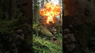 Hidden Forest Watchtower Bunker Escape😍Veo‑3 Cinematic#bunkerescape #forestescape #watchtowerbunker