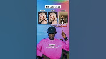 Which Version Of This Song Sounds Better? Ava Max "Choose Your Fighter" #shorts #music #trending