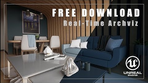 (FREE DOWNLOAD) Unreal engine 4 Real-Time Archviz DEMO Scene