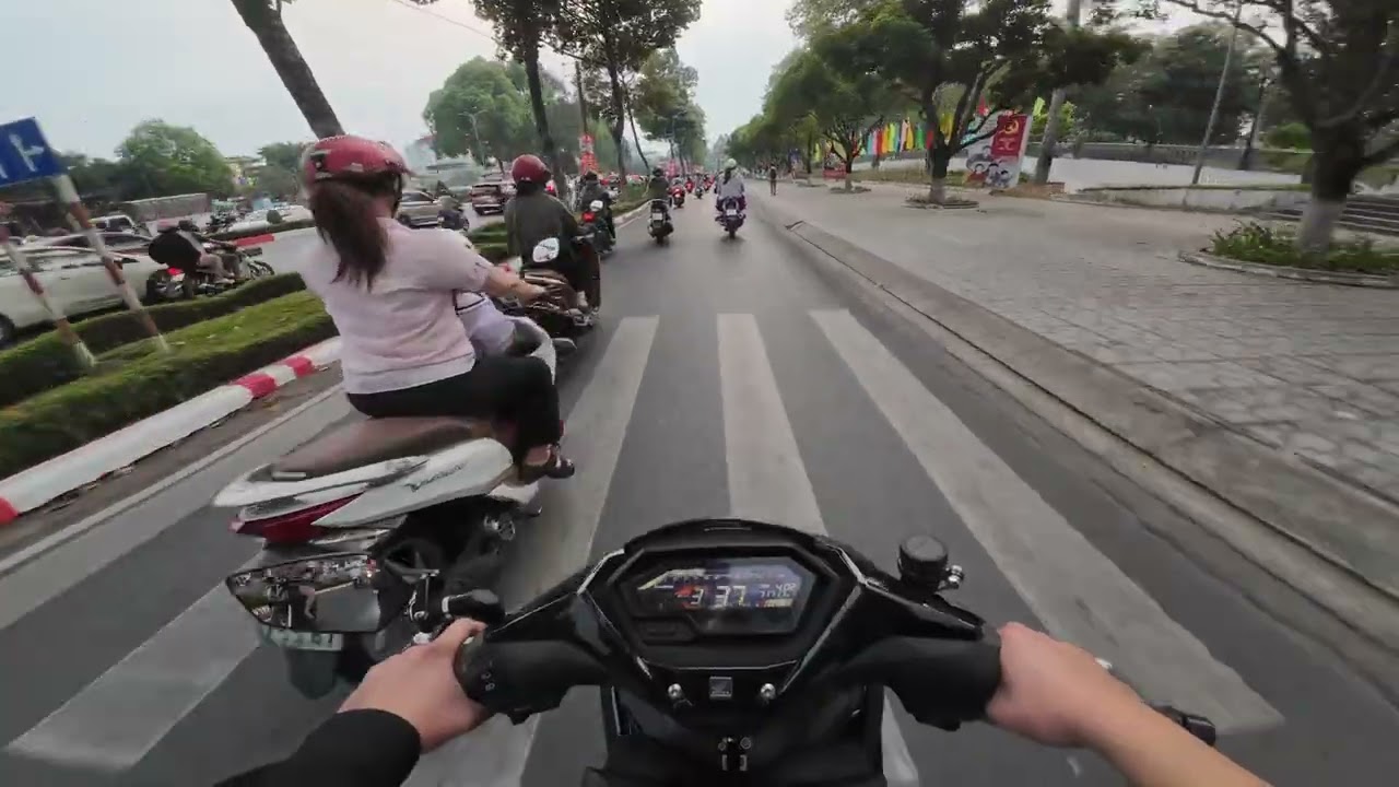 Lần đầu trải nghiệm góc quay Super Wide của Action 4 | Chill ride cùng Winner X