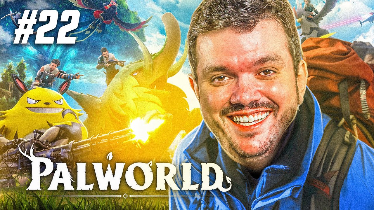 GAULES JOGANDO PALWORLD #22 - YouTube