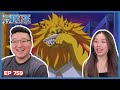 Nekomamushi  cat viper appears  one piece episode 759 couples reaction  discussion