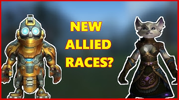 New Allied Races? Vulpera and Mechagnomes | 8.3 PTR Overview