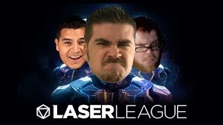 AJ & OJ Play Laser League - VERY INTENSE MATCH!