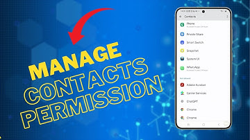 How to Allow/Deny Contacts Permission On Galaxy S24