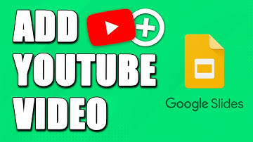 How To Insert A YouTube Video On Google Slides (EASY!)