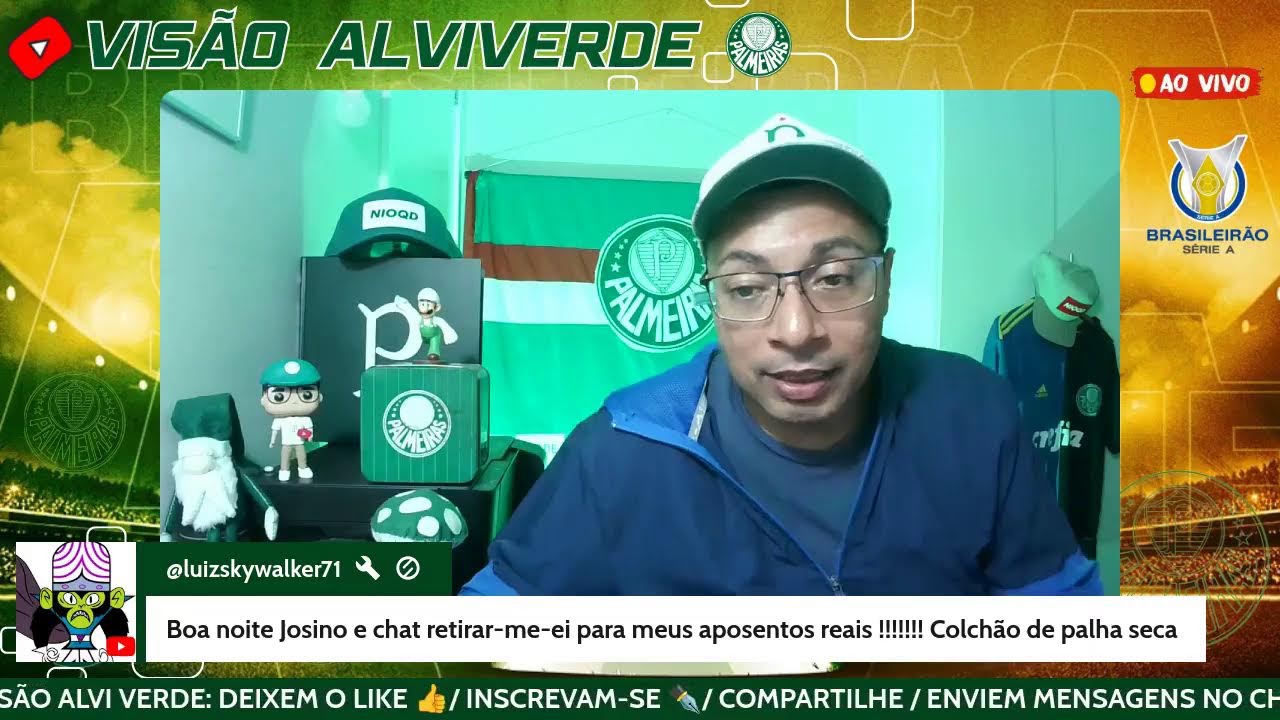 🚨#AOVIVO - LIVE ESPECIAL DE DOMINGO: PÓS-RODADA | TCHAU BRASILEIRÃO? | APOIO CT |NOTÍCIAS DO VERDÃO