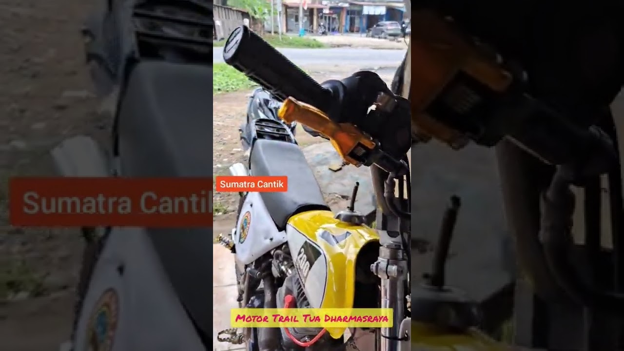 ngabisin modif 10 juta motor trail tua Dharmasraya