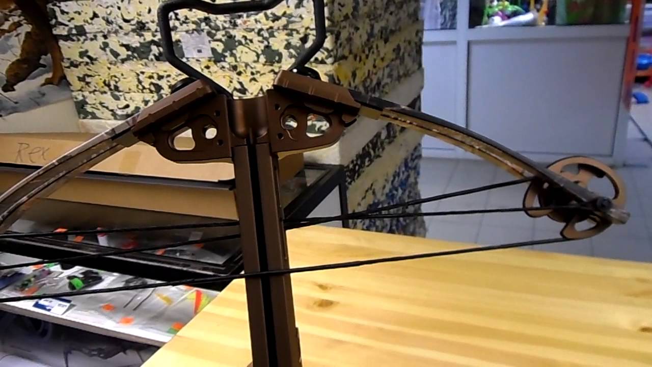как натянуть тетиву на арбалет аллигатор