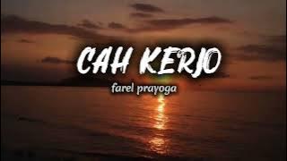 CAH KERJO -LAGU JAWA BIKIN BAPER | viral tiktok full lirik
