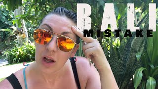 Never Make This Travel Mistake (BALI FAIL)